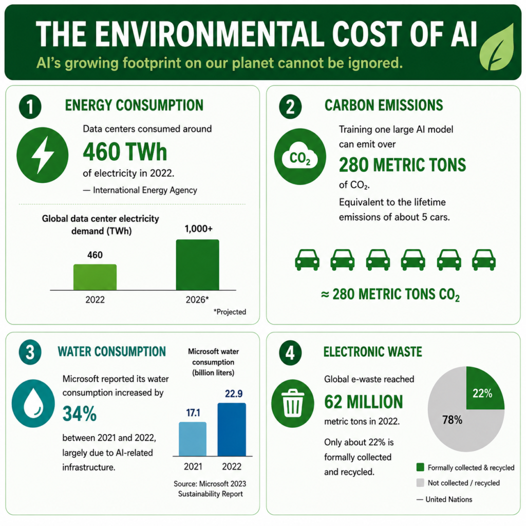 Environmental Cost of AI